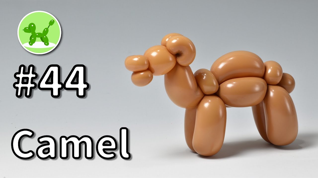 Camel - Balloon Animals for Beginners #44 / バルーンアートの基本 #44 (ラクダ)