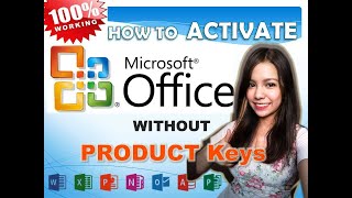how to activate microsoft office application without product keys (tagalog voice-over tutorial)