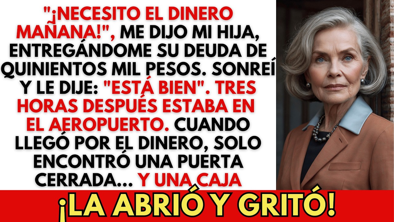 Mi Hija Me Exigió Que Pagara Sus Deudas... Así Que Desaparecí Sin Avisar...