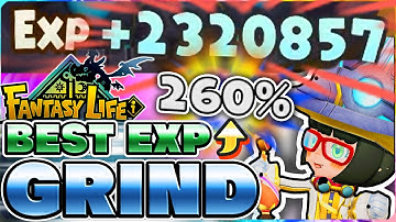 How I Get 260% EXP in Fantasy Life i with Alchemist — Level 100 EXP Guide