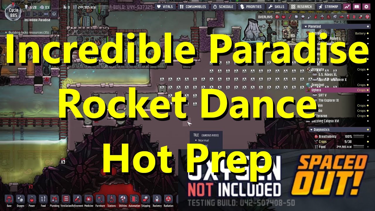 Rockets Dancing to Prep for more Worlds. Tungsten Delivery Incredible ...