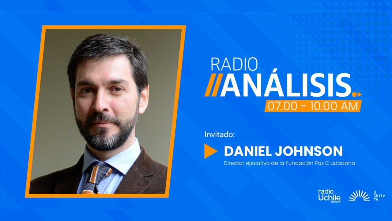 Daniel Johnson, director ejecutivo de la Fundación Paz Ciudadana