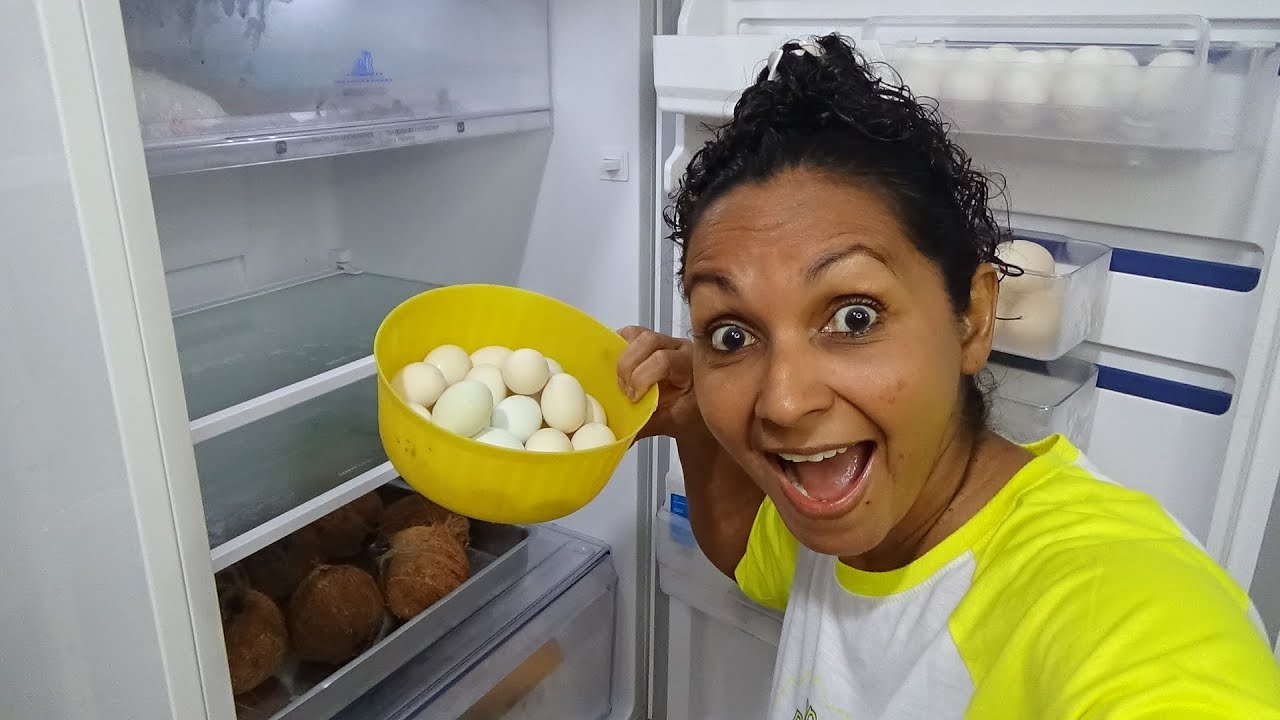 NA GELADEIRASÓ SÓ TEM COCOS E OVOS ! O QUE FAZER ?