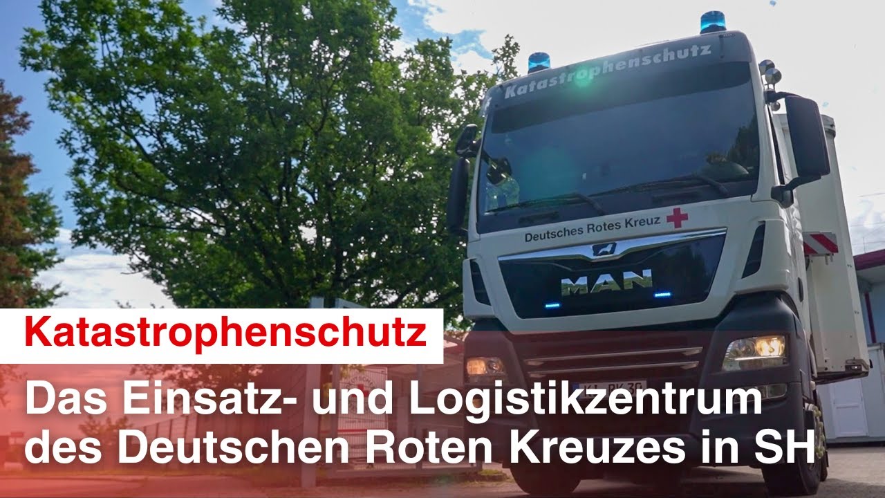 Das Einsatz- und Logistikzentrum des DRK-Landesverbandes Schleswig-Holstein #katastrophenschutz