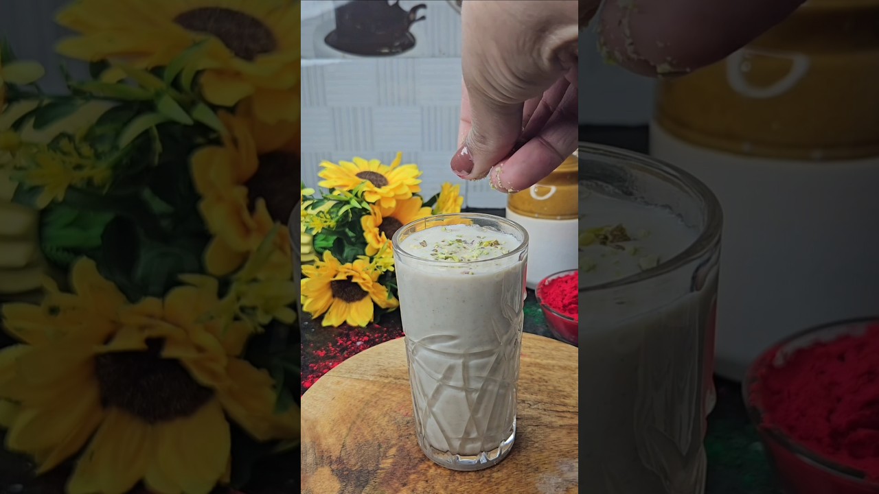 ⁣Holi Special Thandai Drink🍸