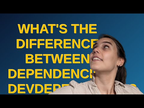 What's the difference between dependencies, devDependencies, and peerDependencies in NPM package....