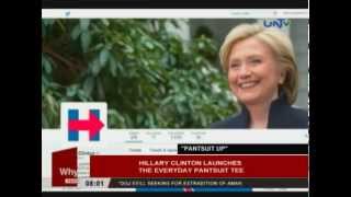 Hillary Clinton launches the everyday pantsuit tee
