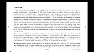 Bible Genesis 44: Joseph’s Final Test for His Brothers