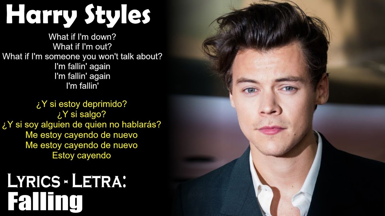 Harry Styles Falling Lyrics English Spanish Ingles Espanol Youtube