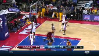 Cleveland Cavaliers vs Detroit Pistons Highlights |February 24,2015| LEBRON ASSIST RECORD