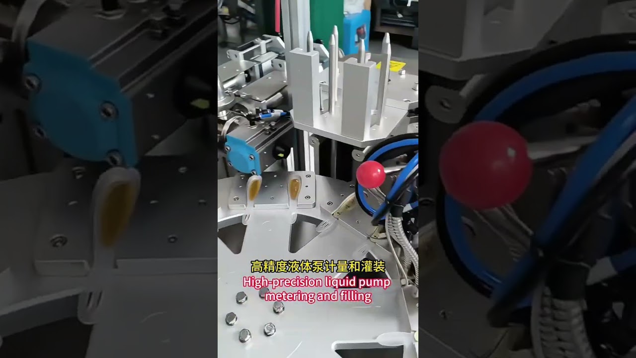 Honey Spoon Filling and Sealing Machine