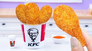 Best Fried Chicken Drumsticks KFC Recipe 🍗 Best Of Mini Cooking Food Recipe | Delicious Miniature