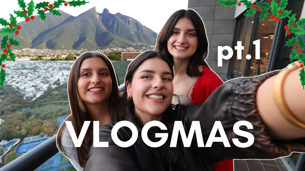 vlogmas VIAJE A MONTERREY para navidad | roadtrip, posada, HEB