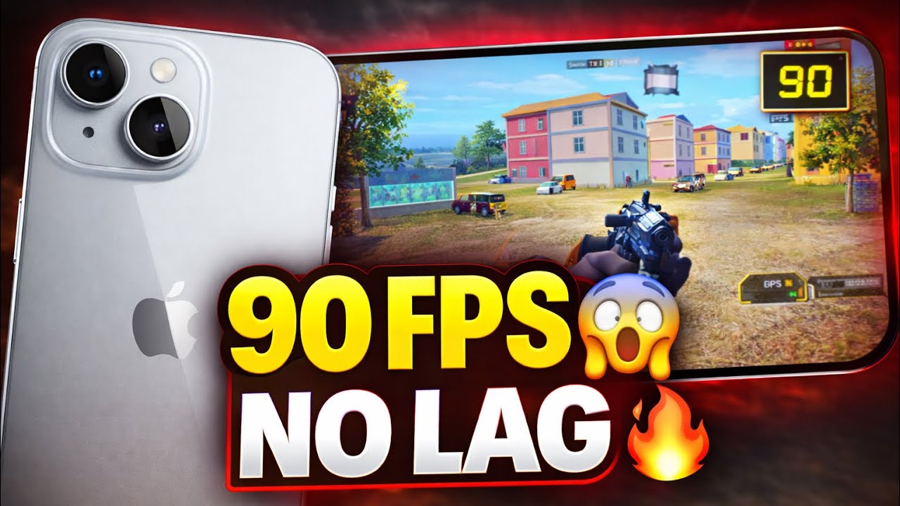 iPhone 15 Plus BGMI Best Graphics Settings 🔥 90 FPS Smooth + No Lag | Ultimate Setup 2026