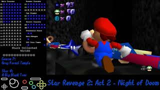 Star Revenge 2: Night of Doom (v1.2) - Course 7 - Gray Forest Temple (Savestateless) @chainchump