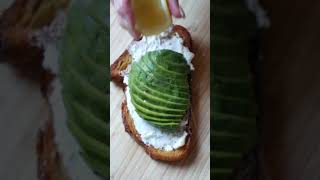 Avocado and Tomato Toast avocadotoast toast shorts food asmr