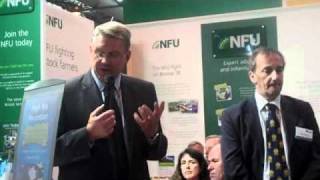 NFU President Peter Kendall at the Dairy and Livestock Event 2010