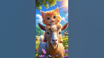 Thumbnail of Kucing Nyanyi Kambing Mbek Makan Rumput #kucing #kucinglucu #kucingnyanyi #viralvideo