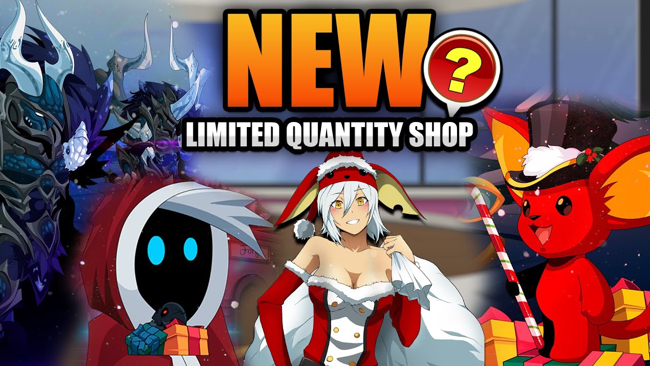 Limited Quantity Shop 2021 Frostvale! New DROPS and More! AQW