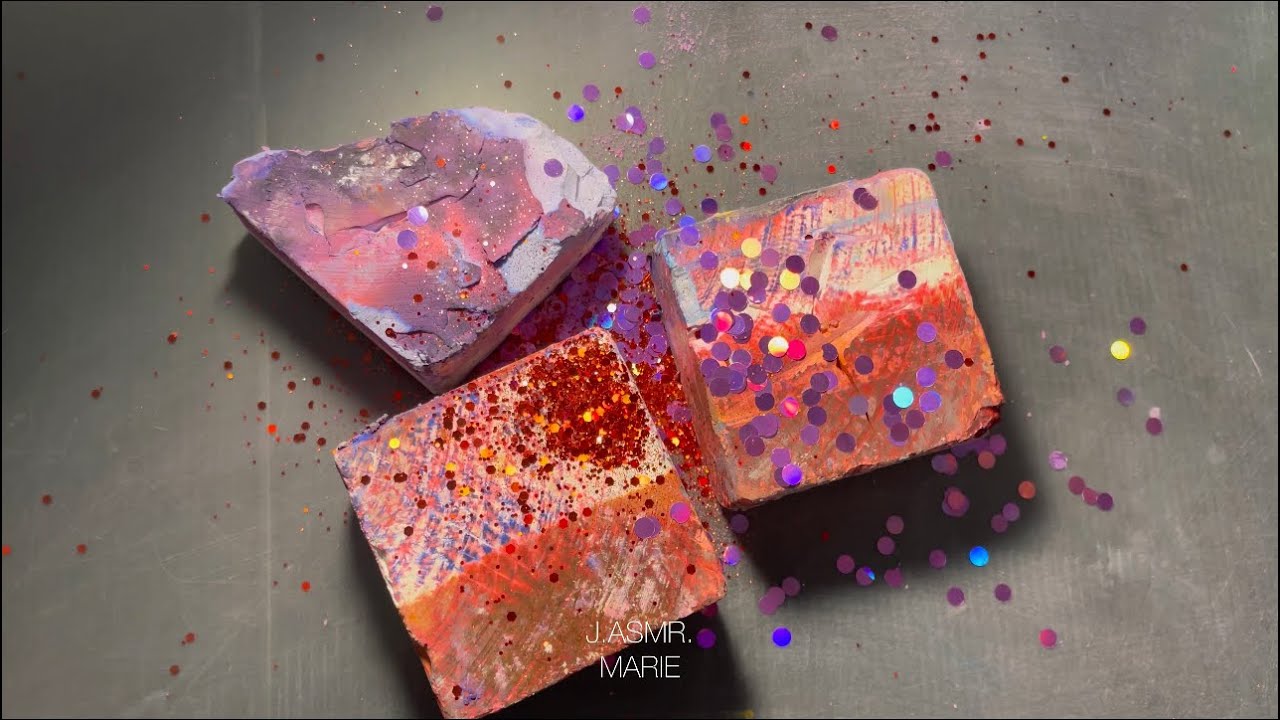 Dyed Gym Chalk ASMR - YouTube