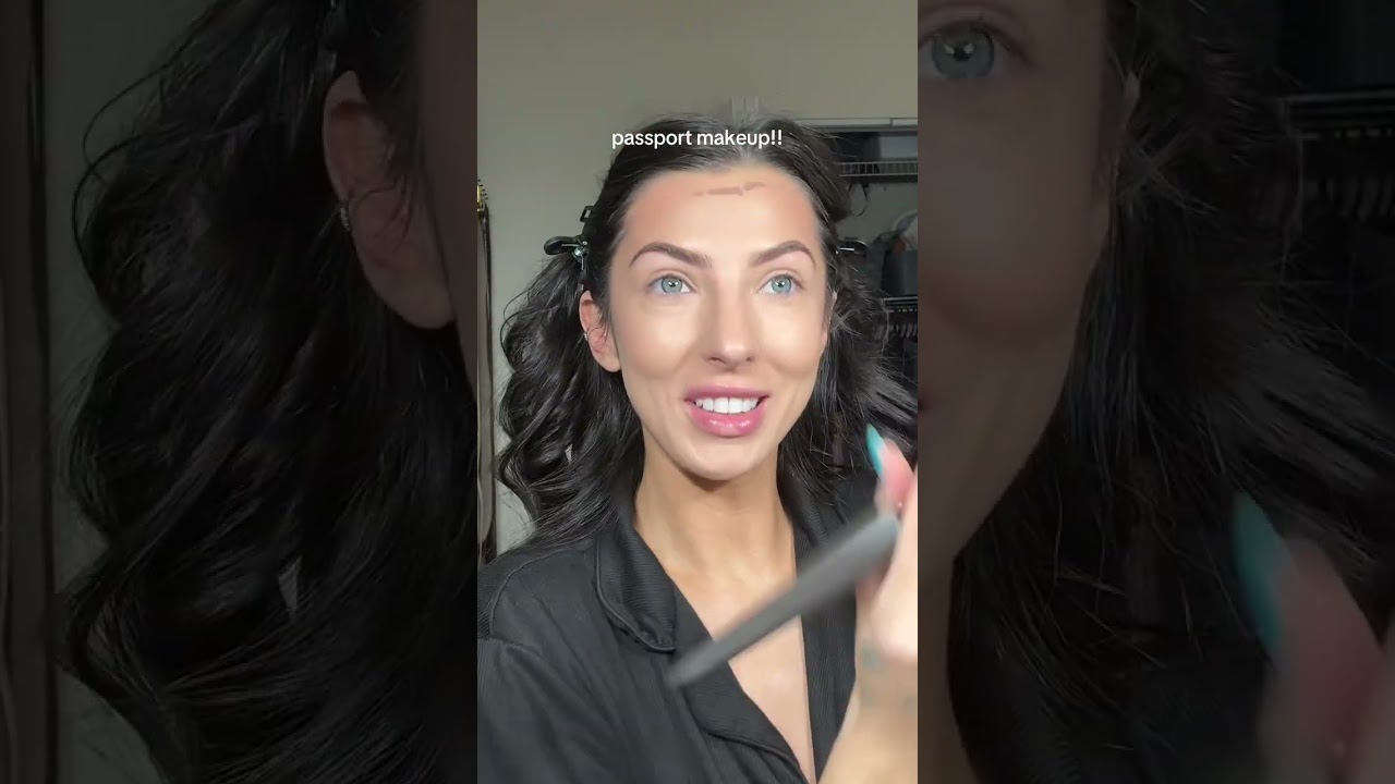 Passport makeup anyone? Heheh my first time!! of View Beauty Beverly Hills Lauder Ta Beauty Paris