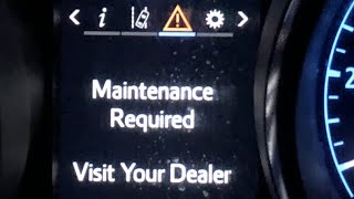 How To Reset Maintenance Light And Tpms Light On Toyota Camry 2018-2022