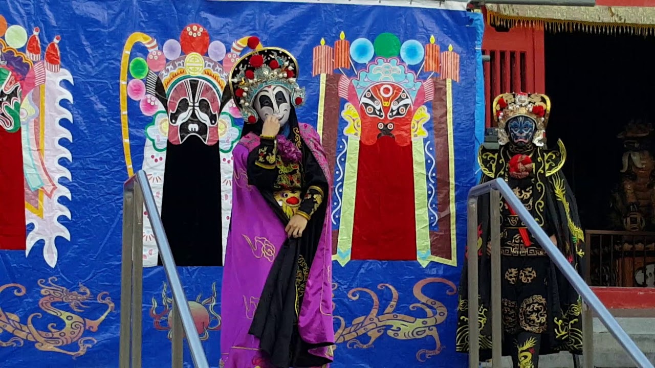 2019.11.02　長崎孔子廟「合格祈願祭」双人変面（高取優耶さん&未来くん）