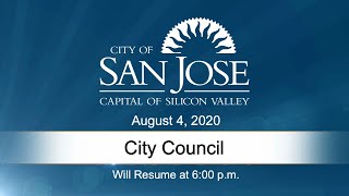 AUG 4, 2020 | City Council, Evening Session