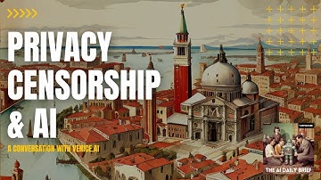 Privacy, Censorship & AI - A Conversation with Erik Voorhees and Teana Baker-Taylor of Venice.AI