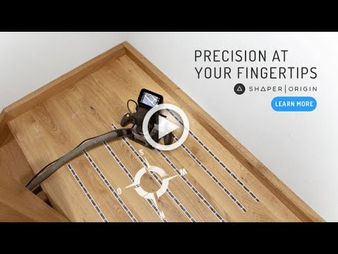 Sponsored Shaper Origin Precision At Your Fingertips Youtube