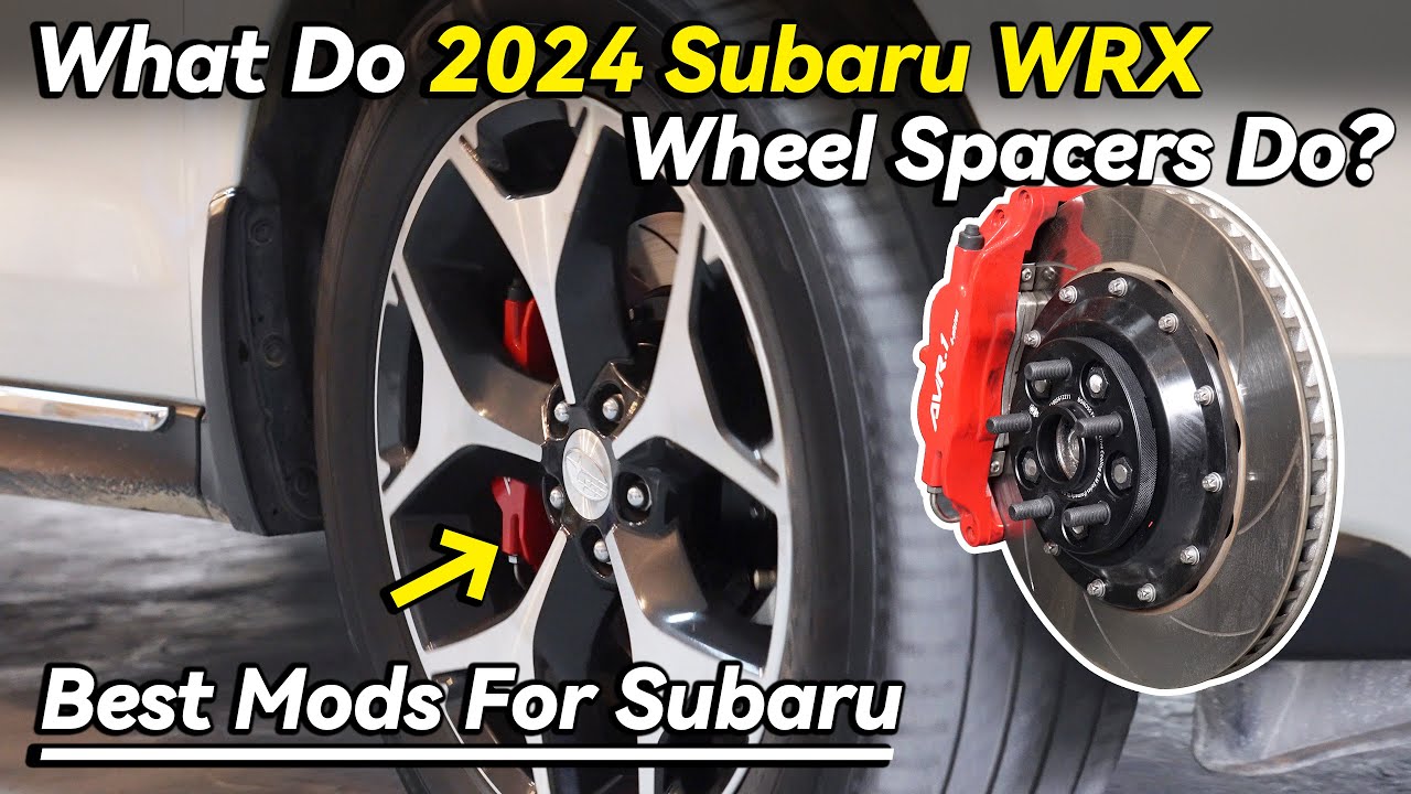 What Do Subaru WRX Wheel Spacers Do? - BONOSS Best Mods For Subaru WRX STI