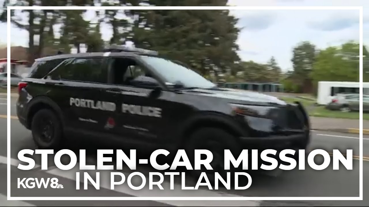 Several arrests made during stolen car mission in Portland - YouTube