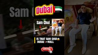 Did I Just See Sam Chui at Dubai Mall?! 😱✈️ (Unreal Moment!) #dubaivlog #samchui #dubai #viral