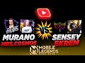 Mrs Cosmos-Murat Dursun VS Sensey-Ekrem Best Preler Savaşıyor Mobile Legends