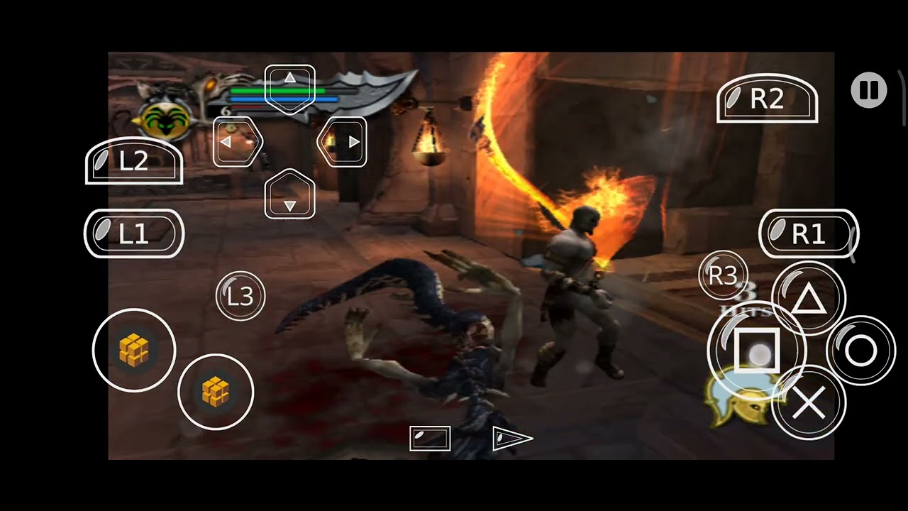 God of war 1 second dragon part 4 walk through.