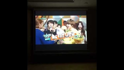 150320 Gunhee instagram with Super Junior EunHae won 1st at Mubank