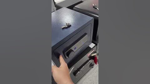 Hướng Dẫn Mở Két Sắt Vân Tay Điện Tử Việt Tiệp Dòng Mini Khách Sạn Đơn Giản Nhất