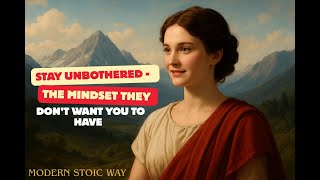 Stay Unbothered - The Mindset They Don’t Want You to Have | MODERN STOIC WAY