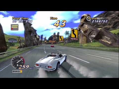 Outrun 2 SP - Марафон, пройденный ВПРИТЫК