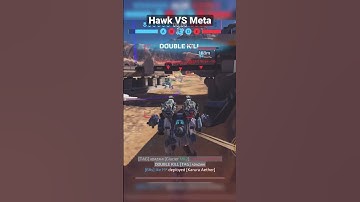 Hawk VS meta - Hawk goes on a WRAMPAGE! #warrobots #shorts #wr #gaming #edit