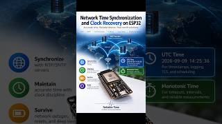 Reliable Time on ESP32: Network Synchronization, Clock Discipline, and Recovery