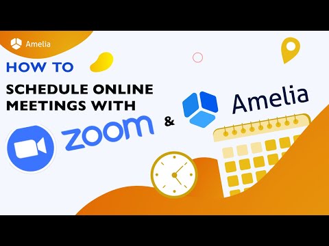 Schedule online meetings with Zoom and WordPress Booking Plugin Amelia