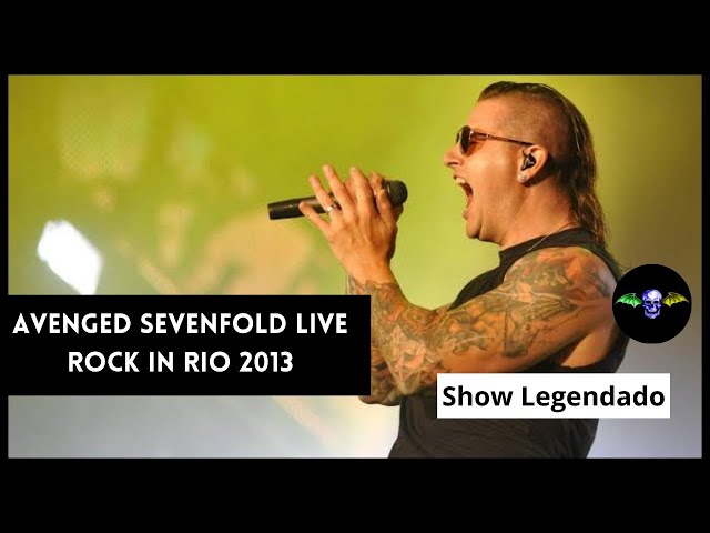 Avenged Sevenfold Live - Rock in Rio 2013 [Backstage Subtitled ENG+Show Legendado PT-BR] class=