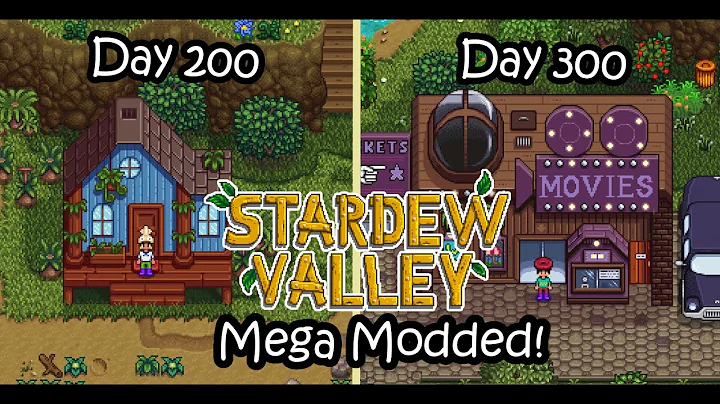 300 Days of MEGA MODDED Stardew Valley - Colllecting everything Challenge!