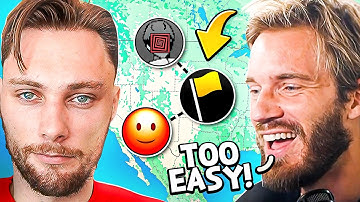 Geoguessr Pro Reacts to Rainbolt vs PewDiePie!