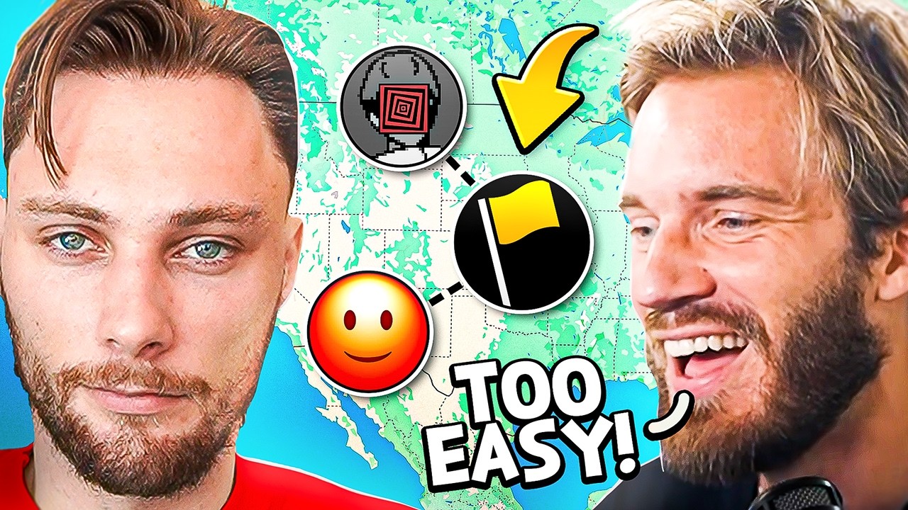 Geoguessr Pro Reacts to Rainbolt vs PewDiePie!