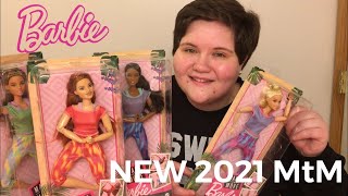 New 2021 Made to Move Barbie Unboxing and Review