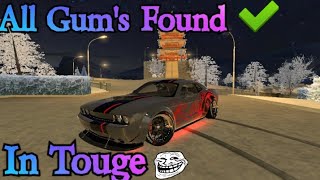 All Gums Collecting Guide! | Touge Map | Tuning Club Online screenshot 4