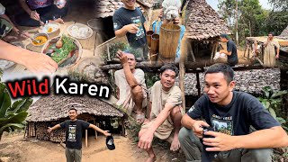 Walk very far, find the 1000-year-old Karen people living in nature.😮👍🏞️