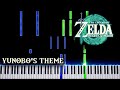 Yunobo&#39;s Theme - The Legend of Zelda: Tears of the Kingdom (Piano Tutorial)